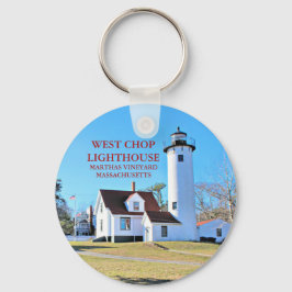 Chaveiro Farol West Chop, Marthas Vineyard MÃE