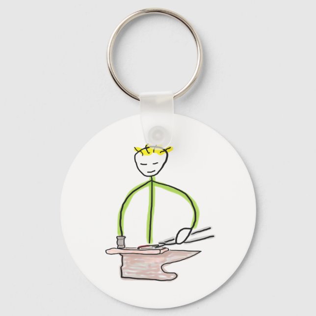 Chaveiro Farrier Stickman (Frente)