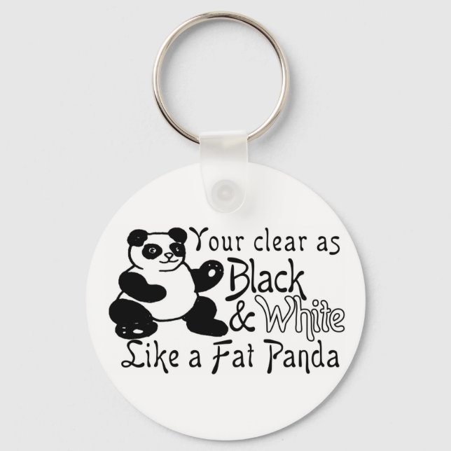 Chaveiro Fat Panda (Frente)