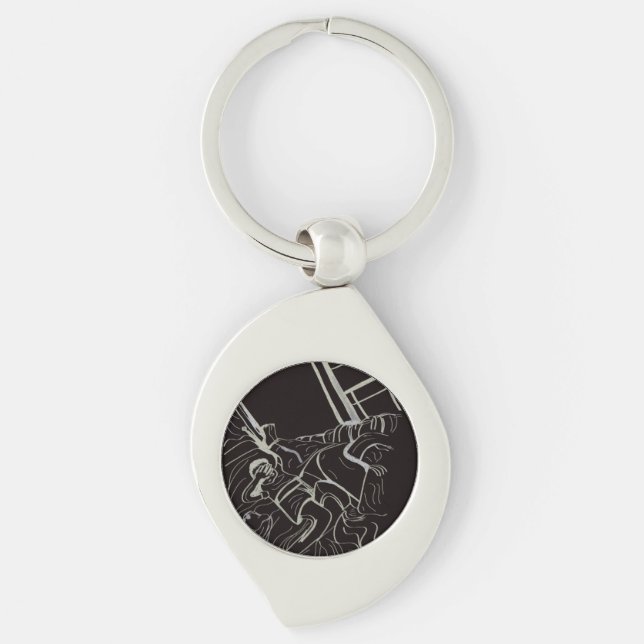 Chaveiro Father and Son Metal Keychain (Frente)