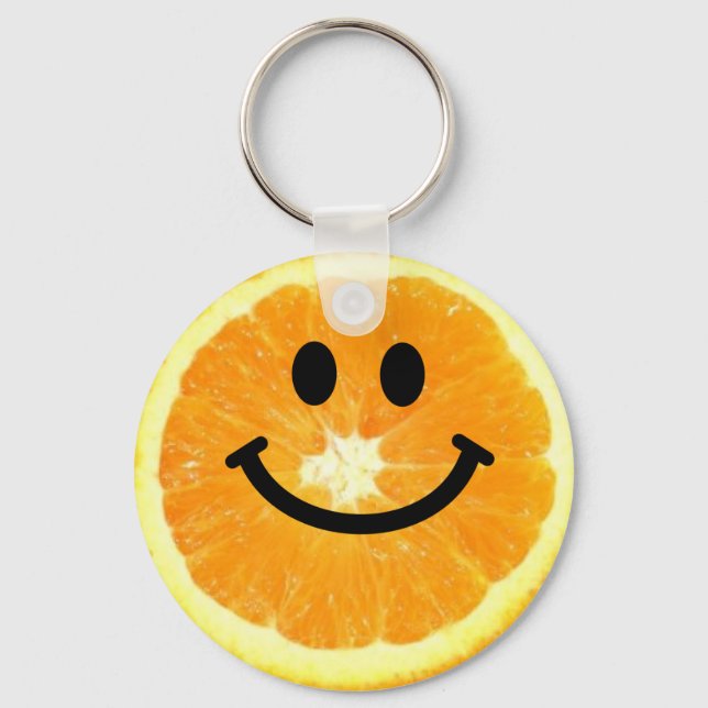 Chaveiro Fatia Laranja (Frente)
