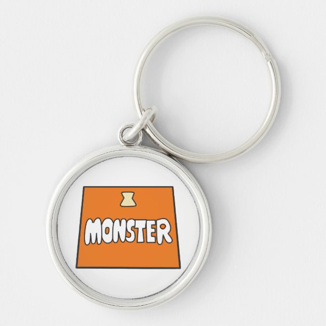 Chaveiro Fato da Pikamee, Monstro  (Frente)
