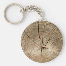 Chaveiro Faux Tree Rings Background
