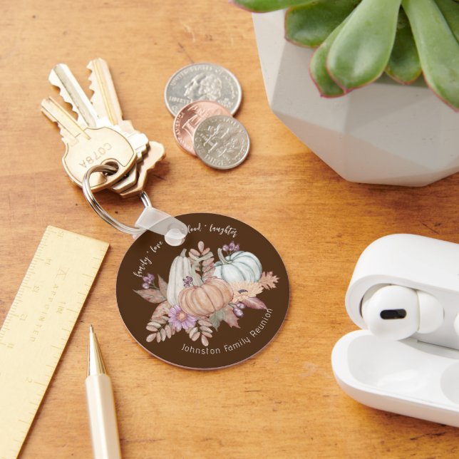 Chaveiro Favor da Reunião Familiar de Ação de Graças (Mesa)