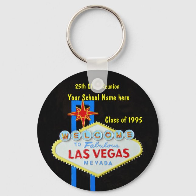 Chaveiro Favorito do Partido Sinal de Las Vegas Personaliza (Frente)