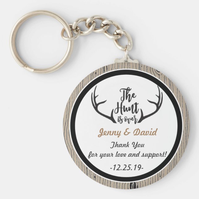 Chaveiro Favorito personalizado de casamento do anel de cha (Frente)