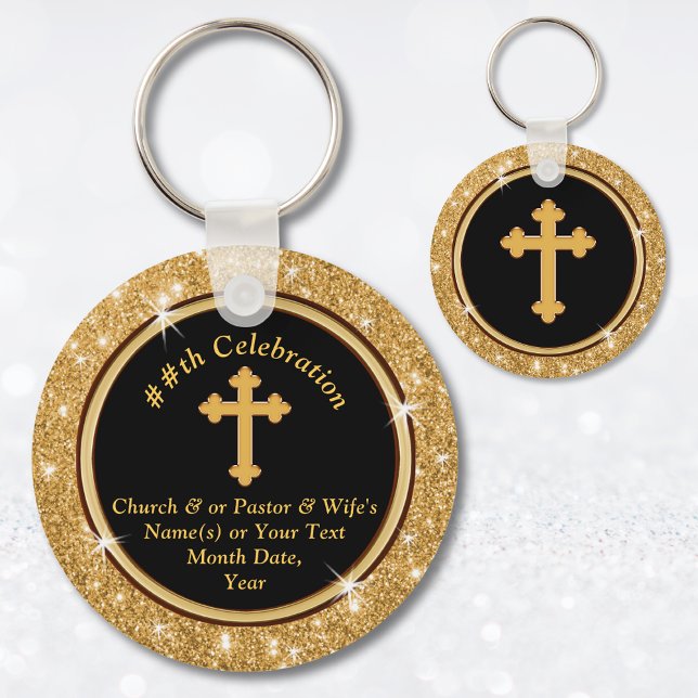 Chaveiro Favoritos Cruzados Personalizados Baratos para Qua (Inexpensive gifts for church members, congregation, Volunteers. Christian party favors for adults. )