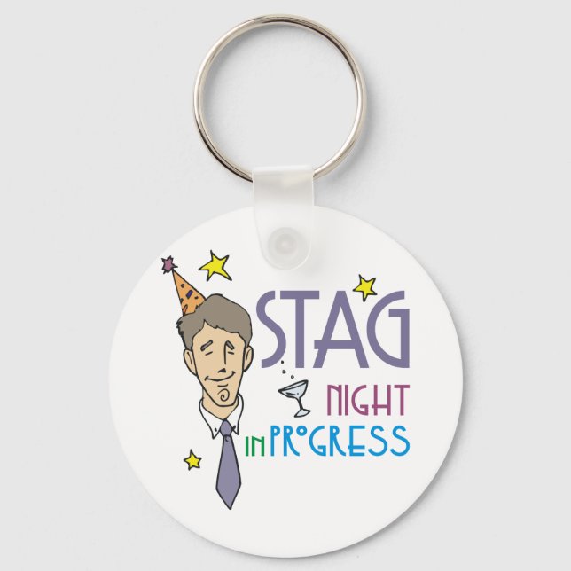 Chaveiro Favoritos noturnos do Stag (Frente)