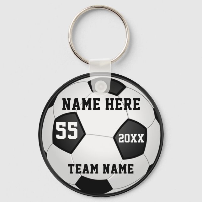 Chaveiro Favoritos para festas de futebol personalizados -  (Frente)