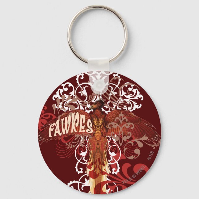 Chaveiro Fawkes Abre As Asas (Frente)