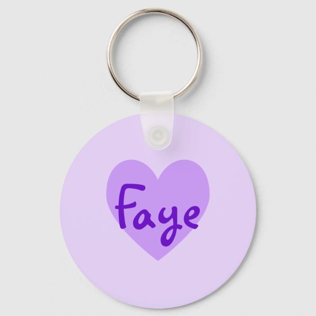 Chaveiro Faye in Purple (Frente)
