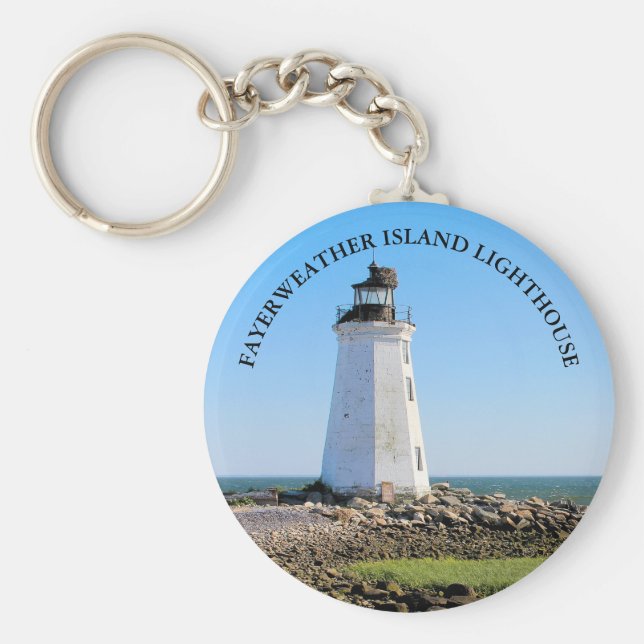 Chaveiro Fayerweather Island Lighthouse Keyring (Frente)