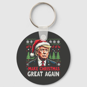 Chaveiro Fazer Excelente De Natal Novamente Feio Trump Do S