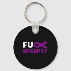 Chaveiro Fck Epilepsy Awarness Support Survivent Gift