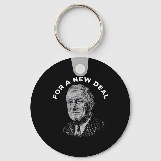 Chaveiro Fdr President Franklin Roosevelt New  (Frente)
