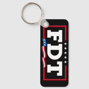 Chaveiro FDT Funny Anti-Trump No-Trump