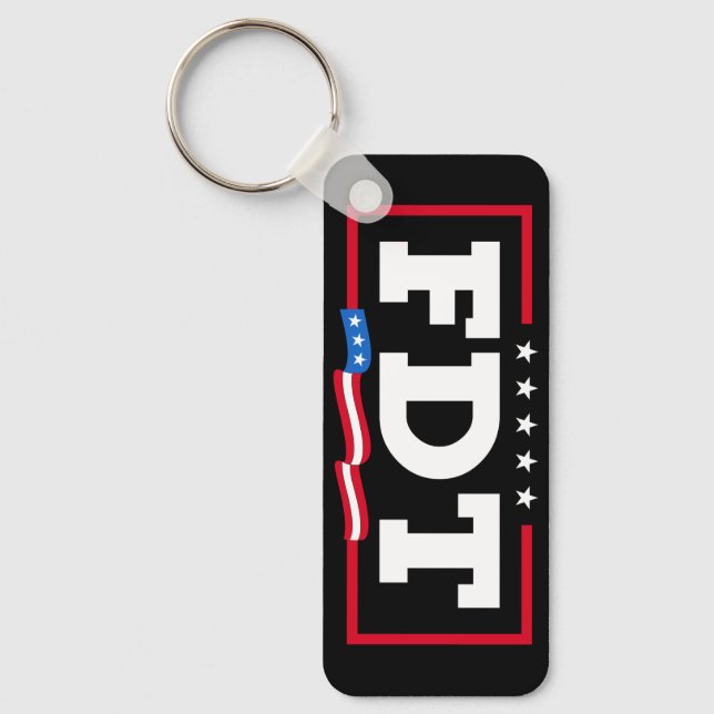 Chaveiro FDT Funny Anti-Trump No-Trump (Frente)