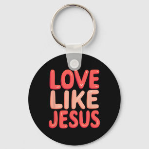 Chaveiro Fé Cristã Amor Como Jesus