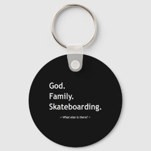 Chaveiro Fé Cristã Cristianismo Skater Deus Família Ska