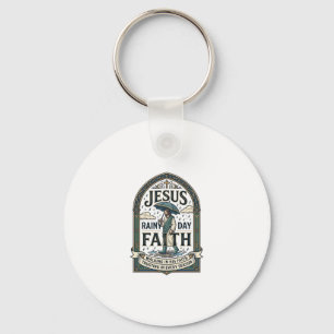 Chaveiro Fé de Jesus Dia Chuvoso Fé de Jesus Dia Chuvoso Fé