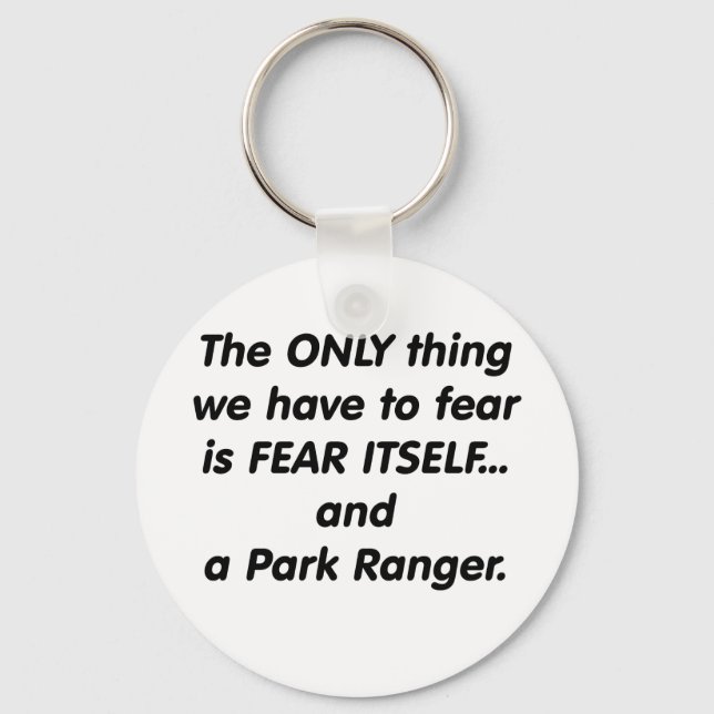 Chaveiro Fear Park Ranger (Frente)
