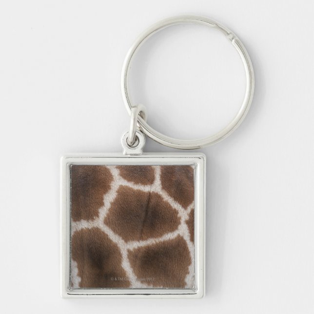 Chaveiro Feche acima da pele dos girafas (Frente)