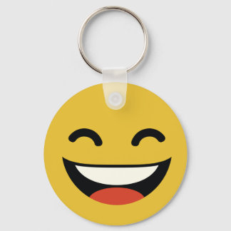 Chaveiro Feche seus olhos rindo emoji