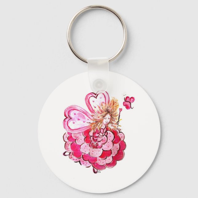 Chaveiro Fée du coeur papillon Colineandco (Frente)