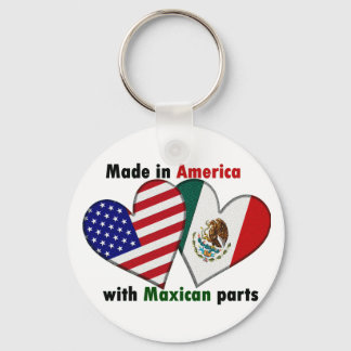 Chaveiro feito na américa com partes mexicanas