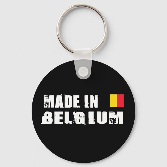 Chaveiro Feito na Bélgica (Frente)