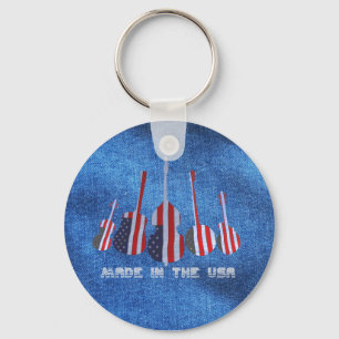 CHAVEIRO FEITO NO USA-KEYCHAIN