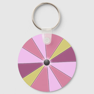 Chaveiro Feixes de cores rosa