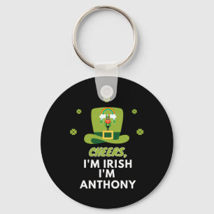 Chaveiro Felicidades Sou Irlandês Sou Anthony