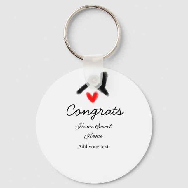 Chaveiro Felicita o novo proprietário imobiliário a inaugur (Frente)