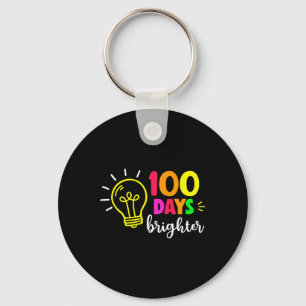 Chaveiro Feliz 100º Dia Da Escola 100 Dias Meninas Mais Bri