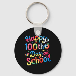 Chaveiro Feliz 100º Dia De Aula Professor 100 Dias Mais Int