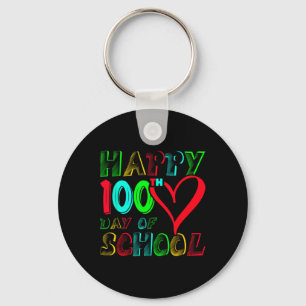 Chaveiro Feliz 100º Dia De Escola 100 Dias Alunos Fofos B