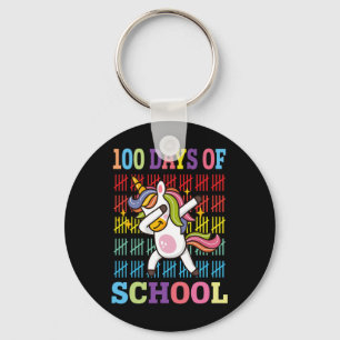 Chaveiro Feliz 100 Dias De Crianças Escolares A Abraçar O A
