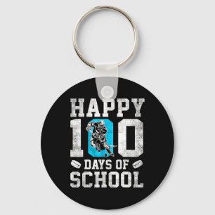 Chaveiro Feliz 100 Dias De Jogadores De Hóquei Na Escola Me