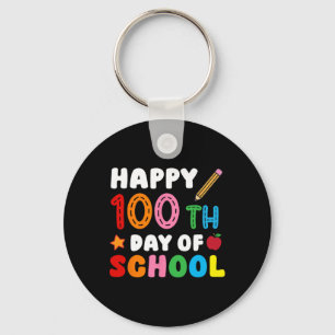 Chaveiro Feliz 100 Dias De Professora De Lápis Da Escola Ki