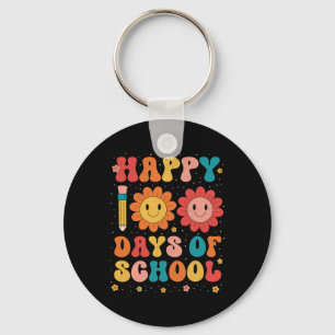 Chaveiro Feliz 100 Dias De Professora Do 100º Dia Da Escola