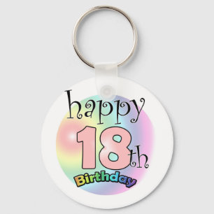Chaveiro Feliz 18º aniversário