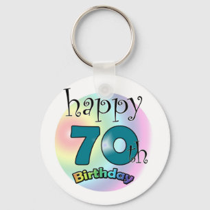 Chaveiro Feliz 70 Birthday