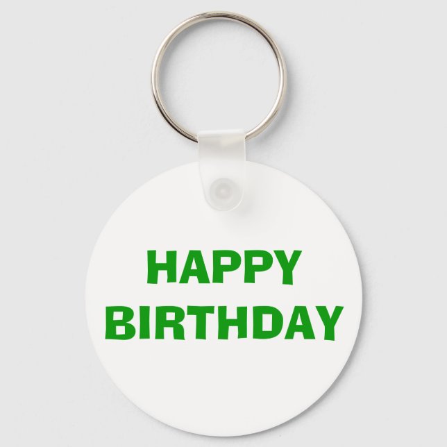 CHAVEIRO FELIZ ANIVERSÁRIO (Frente)