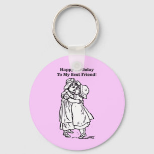 Chaveiro Feliz aniversario a meu melhor amigo!