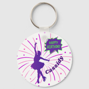 Chaveiro Feliz Aniversário da Figura Personalizada
