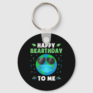 Chaveiro Feliz aniversário Dia da Terra Engraçado Terra Ves