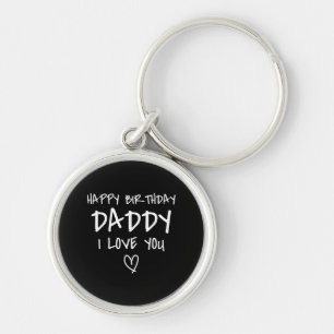 Chaveiro Feliz Aniversário Papai Eu Te Amo Pai Aniversário