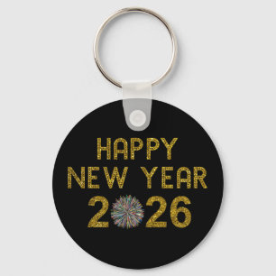 Chaveiro Feliz Ano Novo 2026