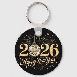 Chaveiro Feliz Ano Novo 2026